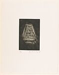 Untitled, Cy Twombly (American, Lexington, Virginia 1928–2011 Rome), Mezzotint and drypoint 