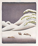 Snow, David Hockney  British, Lithograph