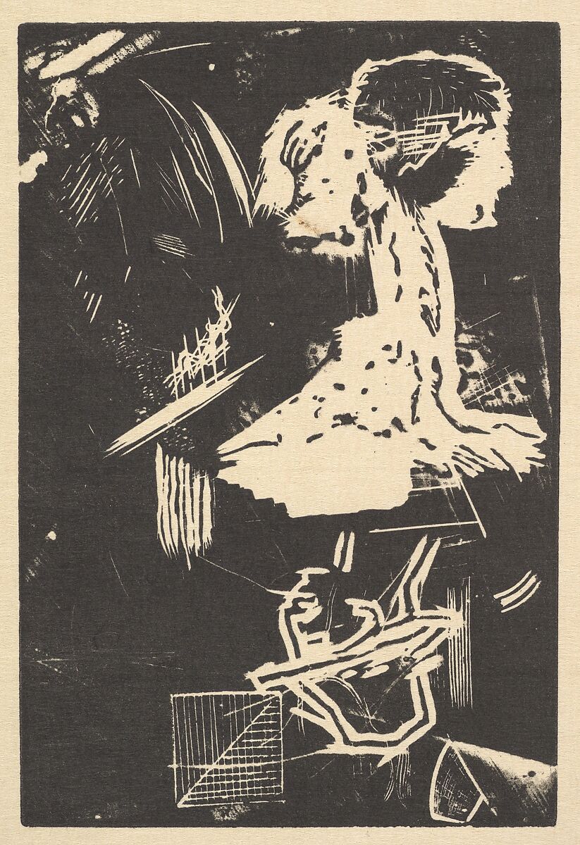 Sketches, Jean-François Millet (French, Gruchy 1814–1875 Barbizon), Woodcut on wove paper; second (final) state; posthumous impression 