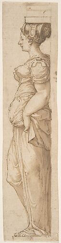 Caryatid Facing Left