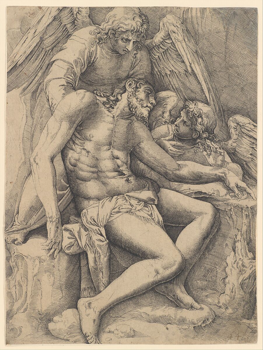 Corpus Christi, Battista Franco (Italian, Venice ca. 1510–1561 Venice), Etching and engraving 