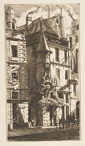 House with a Turret, rue de la Tixéranderie, Paris