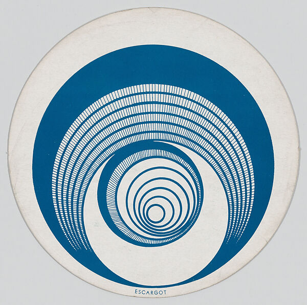 Rotoreliefs (Optical Discs), Marcel Duchamp (American (born France), Blanville 1887–1968 Neuilly-sur-Seine), Offset lithograph