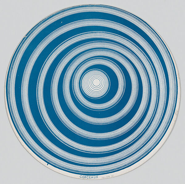Rotoreliefs (Optical Discs), Marcel Duchamp (American (born France), Blanville 1887–1968 Neuilly-sur-Seine), Offset lithograph
