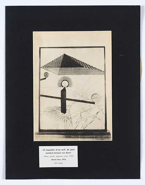 Boîte-en-valise (De ou par Marcel Duchamp ou Rrose Sélavy), Marcel Duchamp (American (born France), Blanville 1887–1968 Neuilly-sur-Seine), Sixty-eight miniature replicas and reproductions of works by Duchamp in a cloth-covered cardboard box