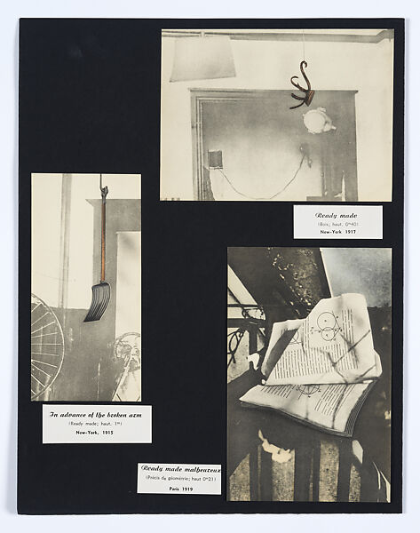 Boîte-en-valise (De ou par Marcel Duchamp ou Rrose Sélavy), Marcel Duchamp (American (born France), Blanville 1887–1968 Neuilly-sur-Seine), Sixty-eight miniature replicas and reproductions of works by Duchamp in a cloth-covered cardboard box