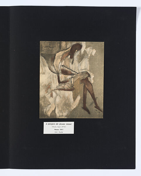 Boîte-en-valise (De ou par Marcel Duchamp ou Rrose Sélavy), Marcel Duchamp (American (born France), Blanville 1887–1968 Neuilly-sur-Seine), Sixty-eight miniature replicas and reproductions of works by Duchamp in a cloth-covered cardboard box