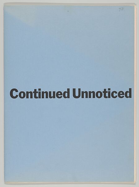 To Be Continued Unnoticed: Some Papers by Man Ray in connection with his exposition December 1948, Copley Galleries, Beverly Hills, Man Ray (American, Philadelphia, Pennsylvania 1890–1976 Paris), Illustrations: offset lithograph