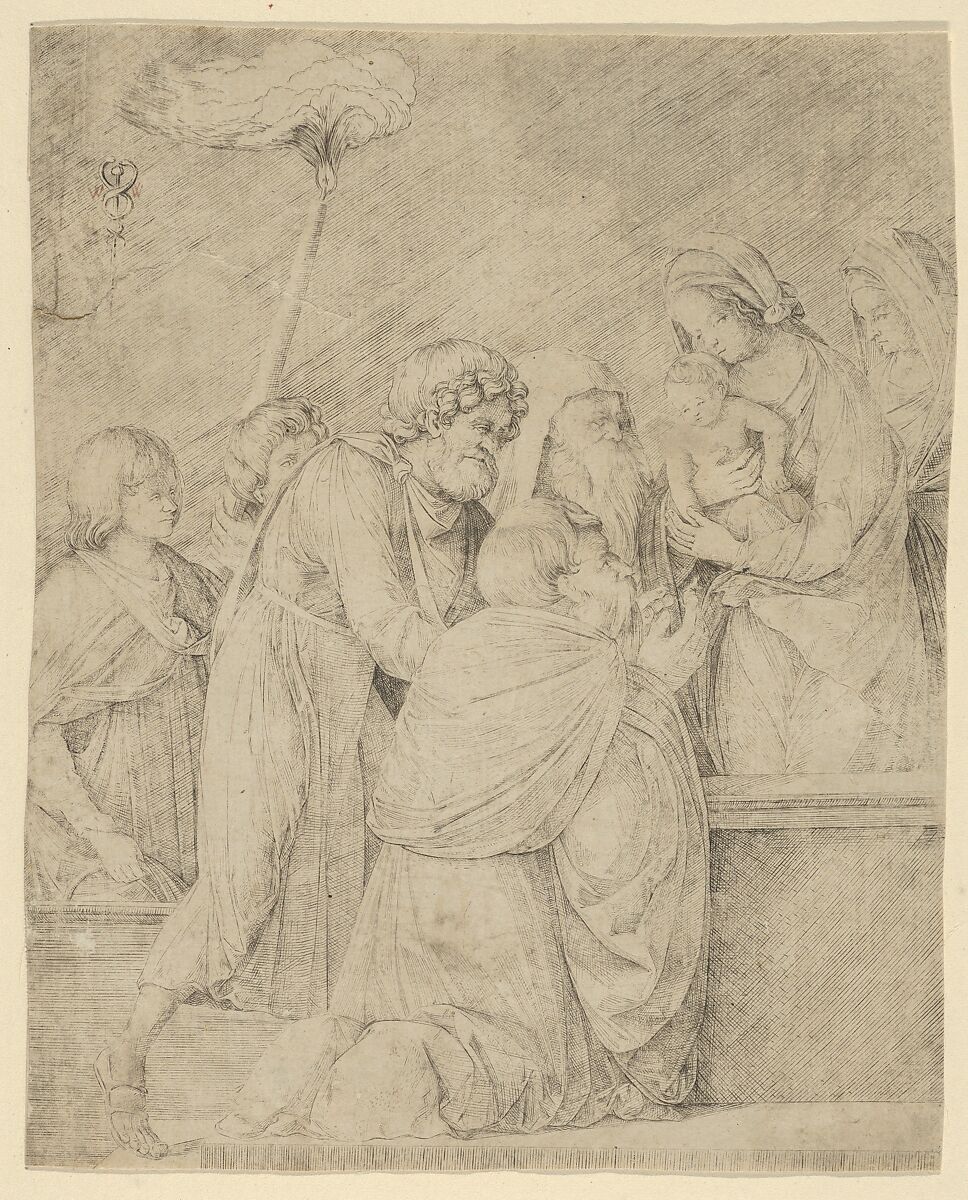 The Adoration of the Magi, Jacopo de&#39; Barbari (Italian, active Venice by 1497–died by 1516 Mechelen or Brussels), Engraving 