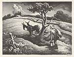 Approaching Storm, Thomas Hart Benton  American, Lithograph