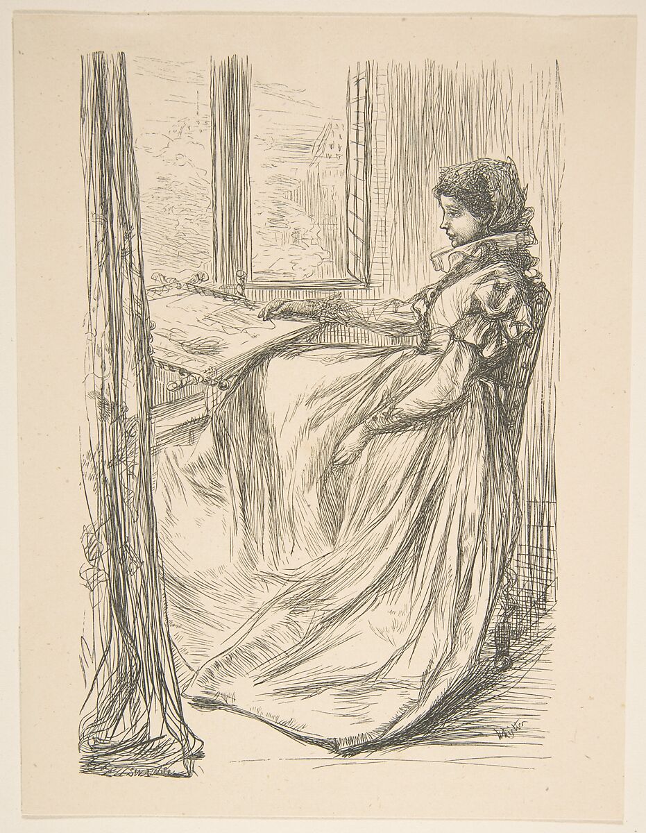 The Morning before the Massacre of St. Bartholomew (from "Once a Week"), After James McNeill Whistler (American, Lowell, Massachusetts 1834–1903 London), Wood engraving; proof 