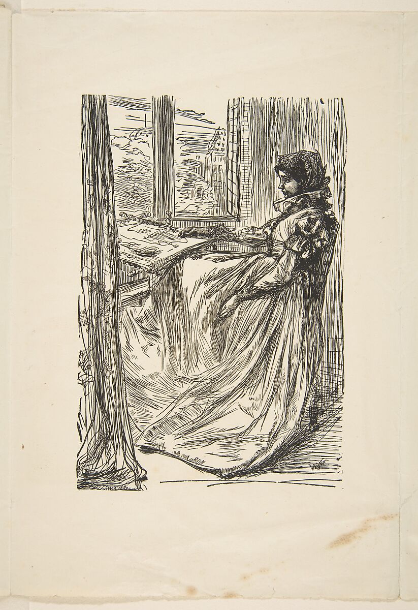 The Morning Before the Massacre of St. Bartholomew (for "Once a Week," August 16, 1862), After James McNeill Whistler (American, Lowell, Massachusetts 1834–1903 London), Wood engraving; proof 