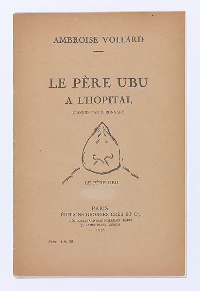Le Père Ubu à l'Hopital, Ambroise Vollard (French, 1866–1939), Lithograph