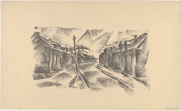 Ostring IV, Josef Albers (American (born Germany), Bottrop 1888–1976 New Haven, Connecticut), Lithograph 