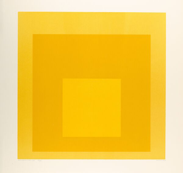 Midnight + Noon VII, Josef Albers (American (born Germany), Bottrop 1888–1976 New Haven, Connecticut), Lithograph 