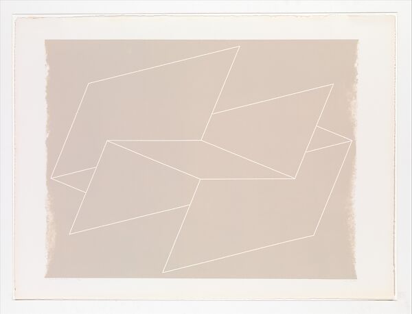 Interlinear N32 grey, Josef Albers (American (born Germany), Bottrop 1888–1976 New Haven, Connecticut), Lithograph 