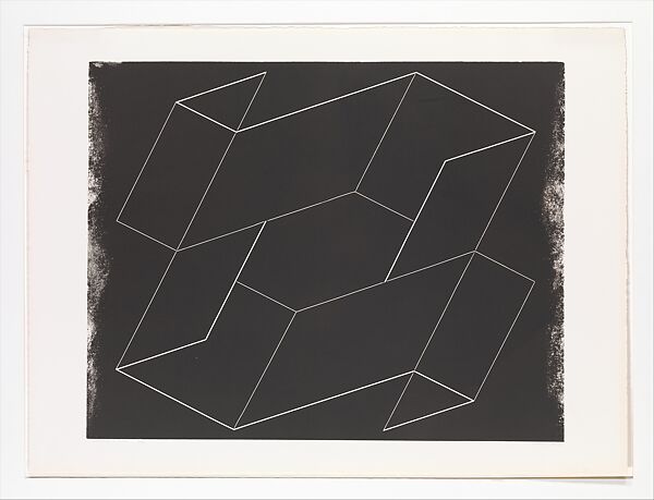Interlinear K50, Josef Albers (American (born Germany), Bottrop 1888–1976 New Haven, Connecticut), Lithograph 