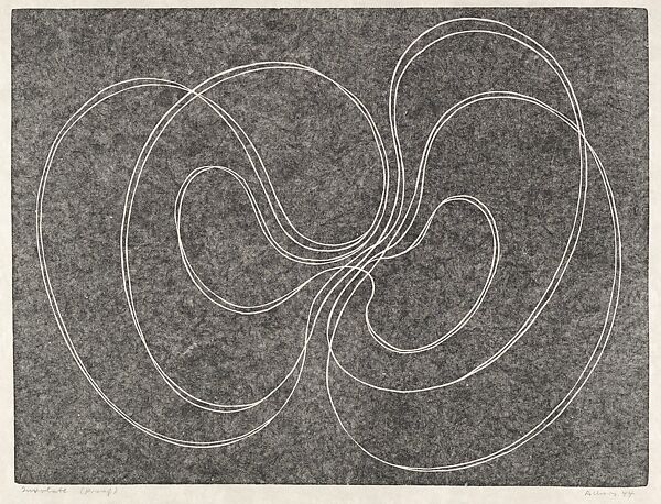 Involute, Josef Albers (American (born Germany), Bottrop 1888–1976 New Haven, Connecticut), Cork relief 