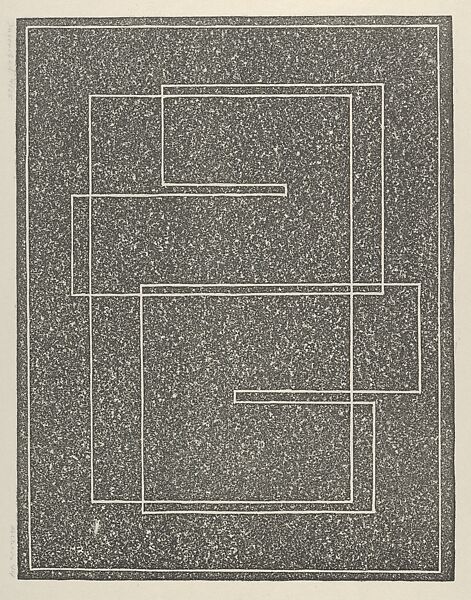 Inscribed, Josef Albers (American (born Germany), Bottrop 1888–1976 New Haven, Connecticut), Cork relief 