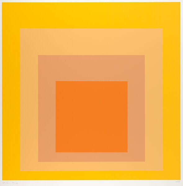 SP IV, Josef Albers (American (born Germany), Bottrop 1888–1976 New Haven, Connecticut), Screenprint 