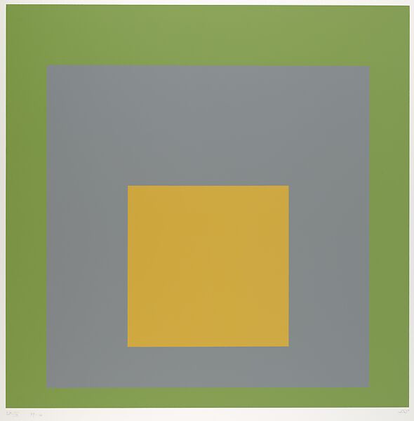 SP VIII, Josef Albers (American (born Germany), Bottrop 1888–1976 New Haven, Connecticut), Screenprint 