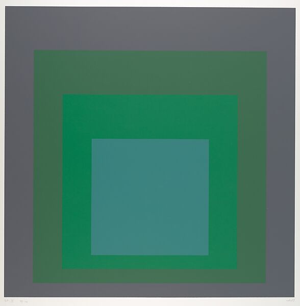 SP IX, Josef Albers (American (born Germany), Bottrop 1888–1976 New Haven, Connecticut), Screenprint 