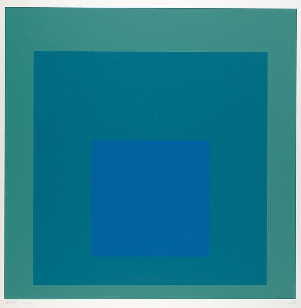 SP XII, Josef Albers (American (born Germany), Bottrop 1888–1976 New Haven, Connecticut), Screenprint 