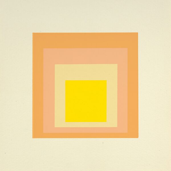 SK-ED Prospectus, Josef Albers (American (born Germany), Bottrop 1888–1976 New Haven, Connecticut), Screenprint 