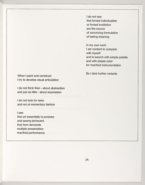 Homage au Carré portfolio, Josef Albers (American (born Germany), Bottrop 1888–1976 New Haven, Connecticut), Screenprint