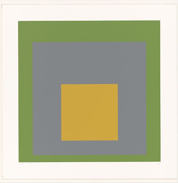 SP VIII, Josef Albers (American (born Germany), Bottrop 1888–1976 New Haven, Connecticut), Screenprint 