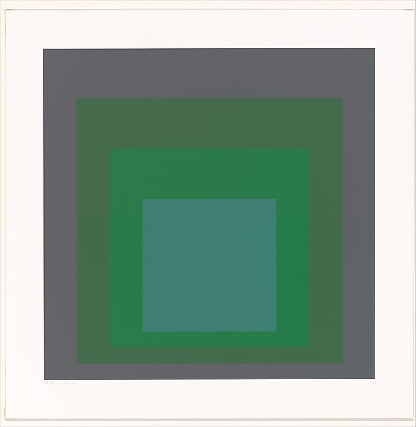 SP IX, Josef Albers (American (born Germany), Bottrop 1888–1976 New Haven, Connecticut), Screenprint 