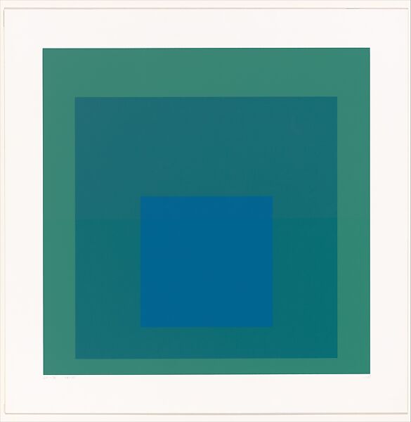 SP XII, Josef Albers (American (born Germany), Bottrop 1888–1976 New Haven, Connecticut), Screenprint 