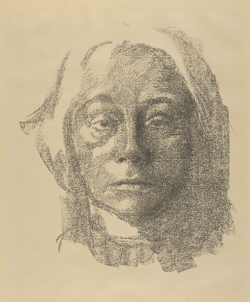 Self-Portrait (Selbstbildnis), Käthe Kollwitz (German, Kaliningrad (Königsberg) 1867–1945 Moritzburg), Lithograph 