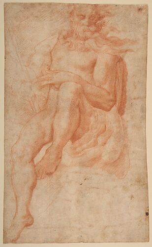 Study for the Figure of Aeolus