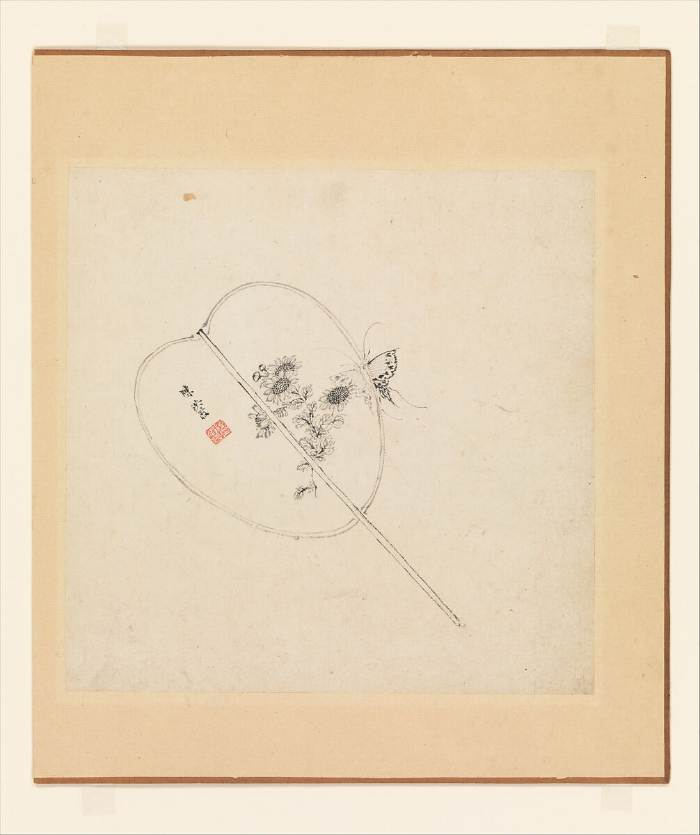 Miscellaneous Studies, Chen Hongshou (Chinese, 1598/99–1652), Album of twelve paintings; ink on paper, China