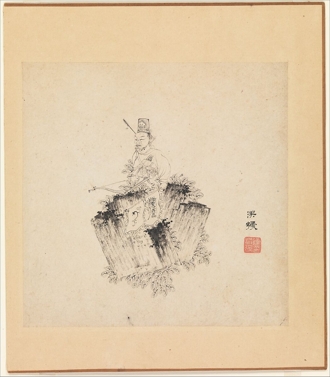Miscellaneous Studies, Chen Hongshou (Chinese, 1598/99–1652), Album of twelve paintings; ink on paper, China