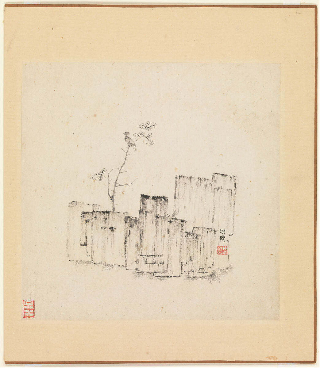 Miscellaneous Studies, Chen Hongshou (Chinese, 1598/99–1652), Album of twelve paintings; ink on paper, China