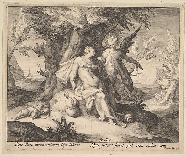 Hagar in the Desert Consoled by an Angel