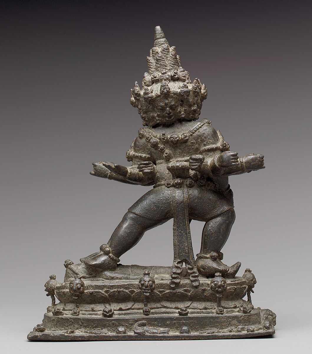 The Buddhist Guardian Mahabala, Bronze, Indonesia (Java)