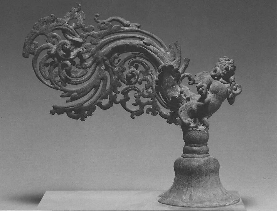 Finial with a Kinnari, Bronze, Indonesia (Java) 