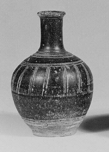 Bottle, Stoneware, Thiland (Buriram Province) 