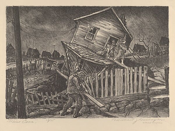 Mine Cove, Michael J. Gallagher (American, Scranton, Pennsylvania 1898–1965 Philadelphia, Pennsylvania), Lithograph 