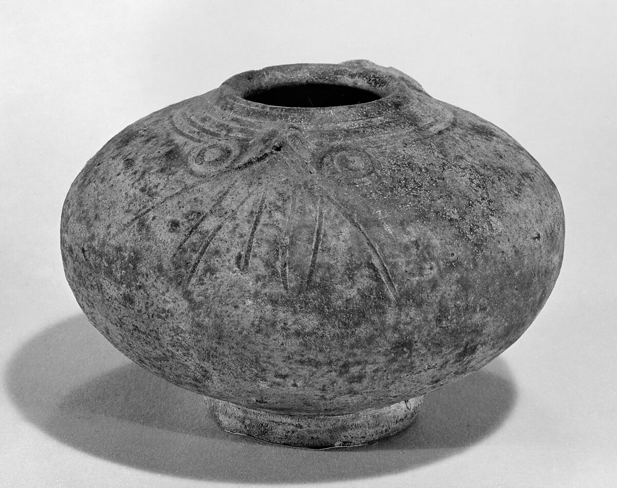 Pot in the Form of a Bird, Stoneware, Thailand (Nakorn Pathom province) 