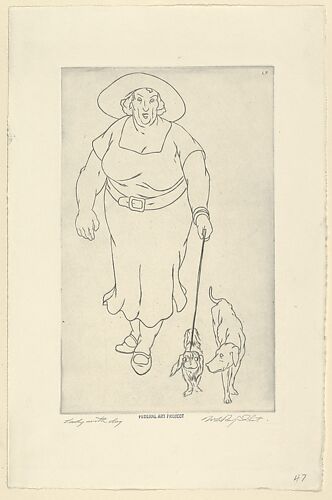 Lady with Dog