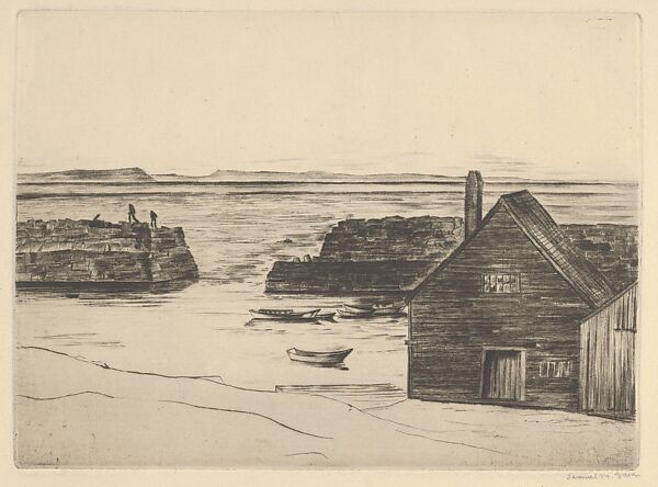 Rising Wind, Samuel Magee Green (American, Oconomowoc, Wisconsin 1909–1995), Etching 