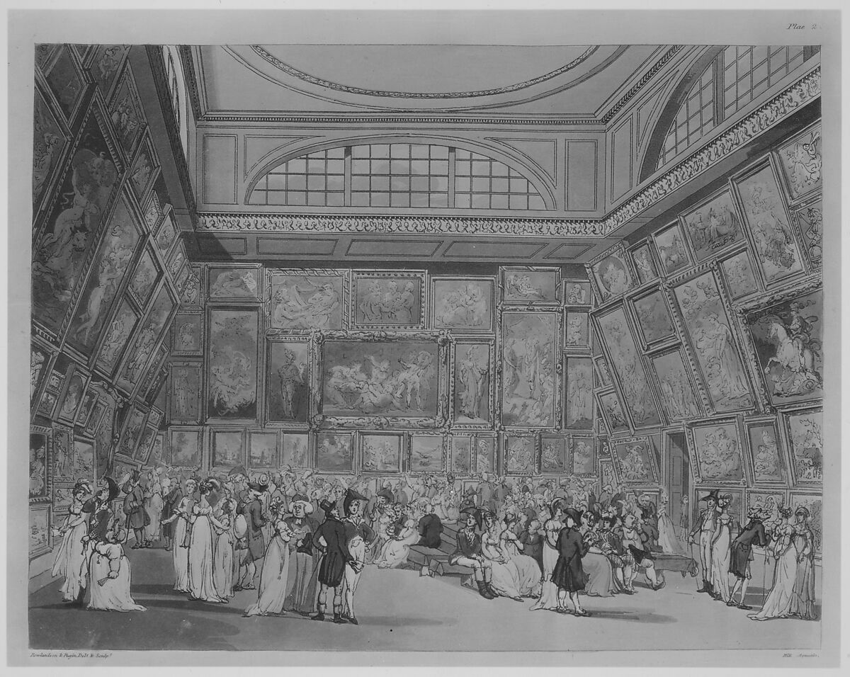 The Microcosm of London, or London in Miniature, Vol. I, William Henry Pyne (British, London 1770–1843 Middlesex), Illustrations: hand-colored etching and aquatint