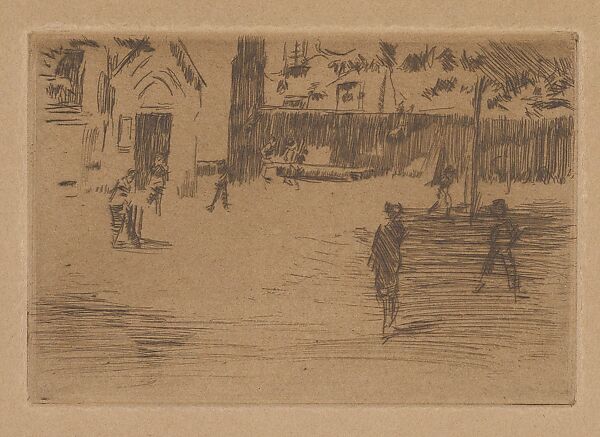 Cricket, Walter Richard Sickert (British, Munich 1860–1942 Bathampton, Somerset), Etching; only state 