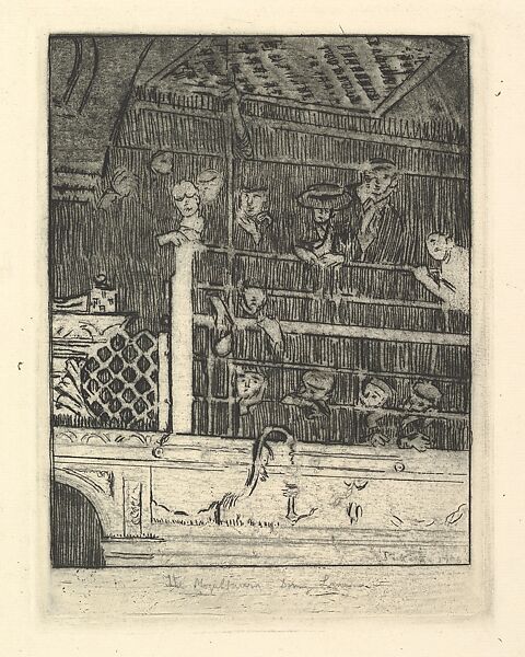 The Old Mogul Tavern, Drury Lane, Walter Richard Sickert (British, Munich 1860–1942 Bathampton, Somerset), Etching and aquatint; third state of three 