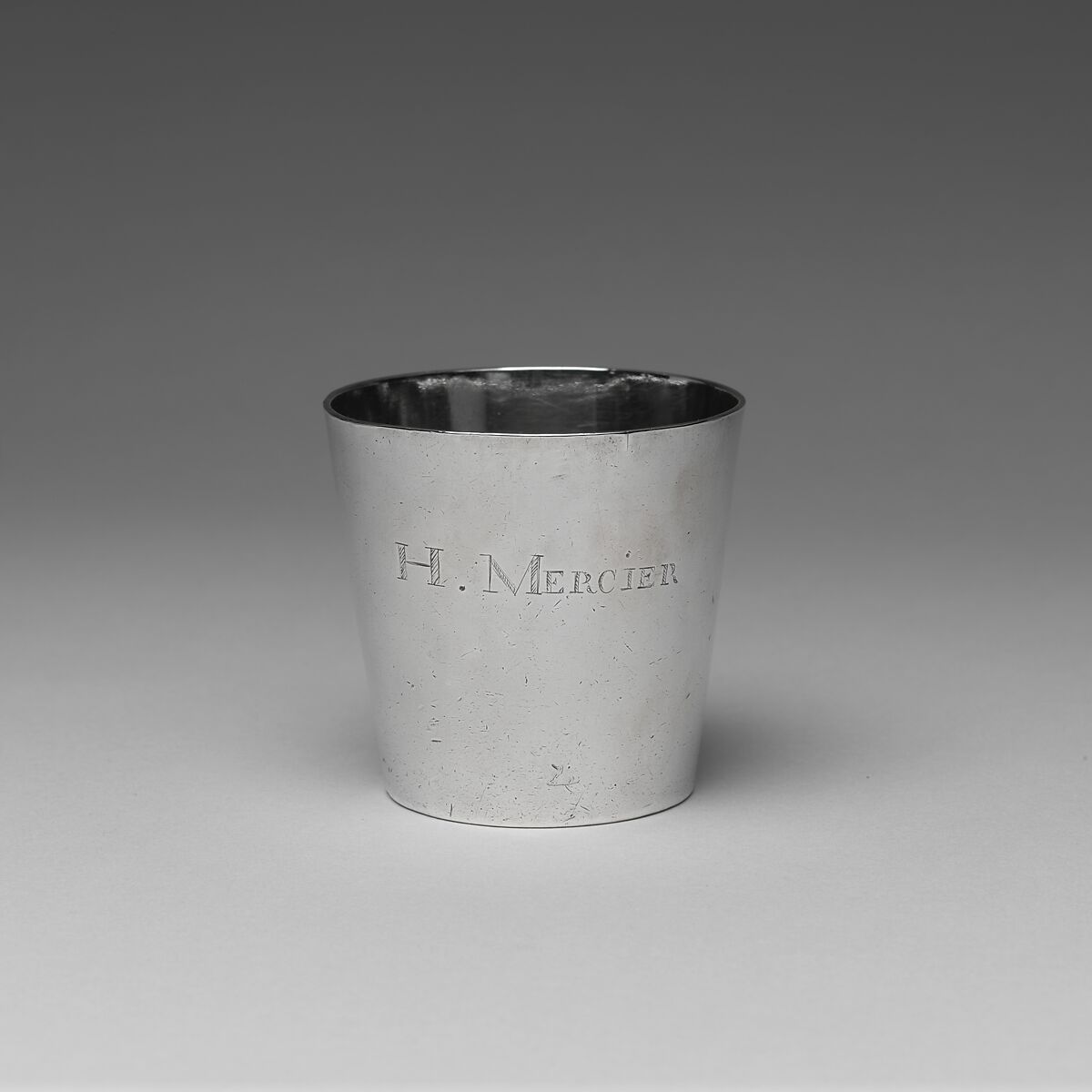 Beaker, Laurent Amyot (Amiot) (1764–1839), Silver, American 