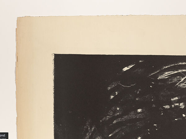 Untitled Abstraction, Antoni Tàpies (Spanish, 1923–2012), Lithograph